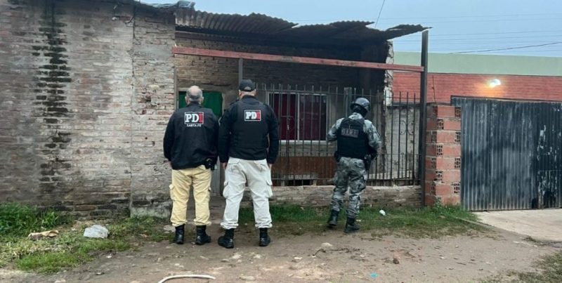 Operativo antinarcóticos en Santa Fe capital: 33 allanamientos, secuestro de armas, drogas y múltiples detenciones
