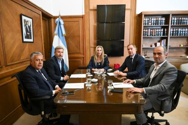 Frigerio y Karina Milei abordaron agenda de obras en rutas nacionales