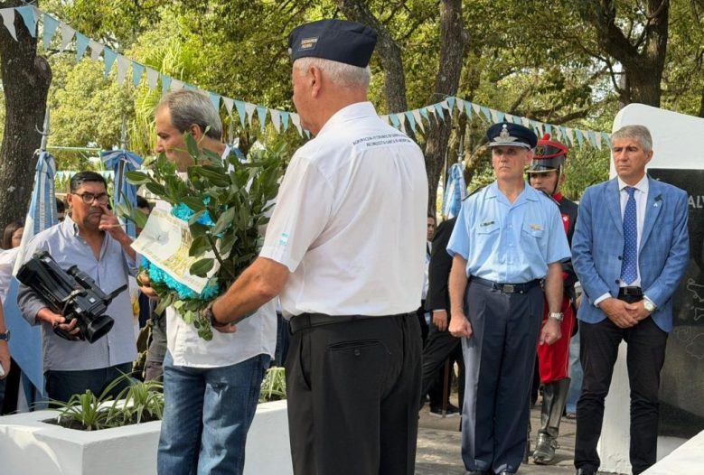 Unánime reivindicación de la soberanía en el acto central por el 44º Aniversario de Malvinas