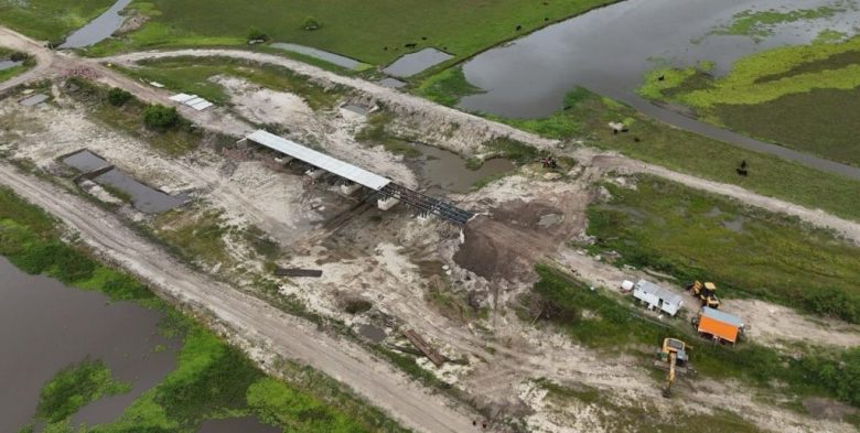Colonia Teresa en la recta final la reconstrucción y el refuerzo del puente El Cántaro