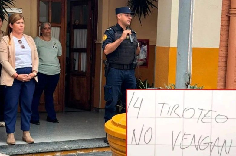 Amenaza de tiroteo en una escuela activó el protocolo de seguridad