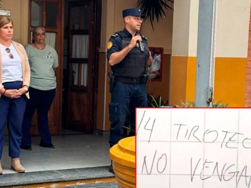 Amenaza de tiroteo en una escuela activó el protocolo de seguridad