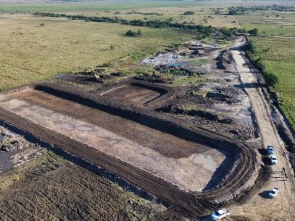 La obra de cloacas en Alejandra, norte de Santa Fe, supera el 55 % de avance y define su etapa final