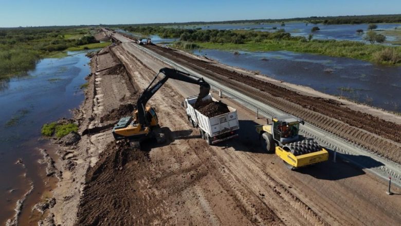 Obras para proteger y repavimentar el puente sobre el Río Salado en la Ruta 39