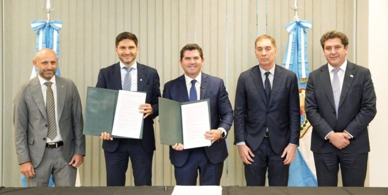 Santa Fe busca liderar la provisión minera: Pullaro selló acuerdo con San Juan en la Expo 2026