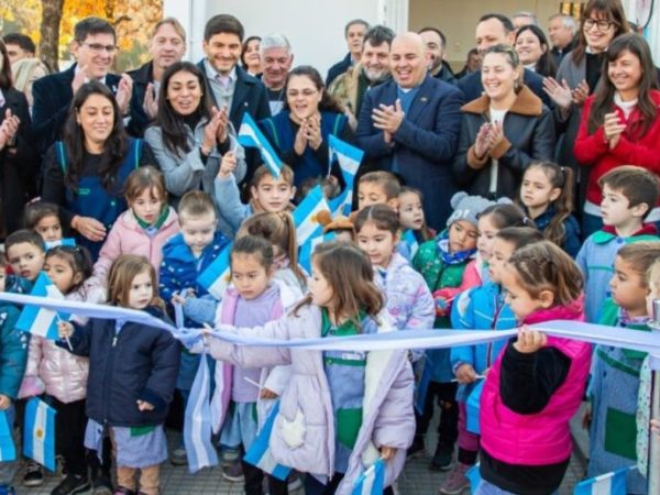 Esperanza: quedó habilitado el nuevo edificio del Jardín N° 323