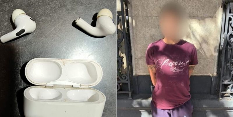 Detuvieron en Villa Crespo, CABA, a un prófugo que fue ubicado por el rastreo de auriculares robados