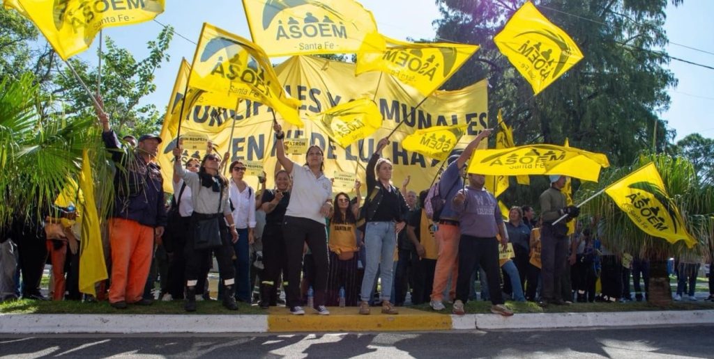 ASOEM de Sauce Viejo presentó lista de afiliados y reclamó plena libertad sindical