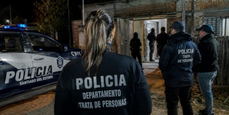 Rescataron víctimas de trata con fines de explotación sexual en Santiago del Estero; hay tres detenidos