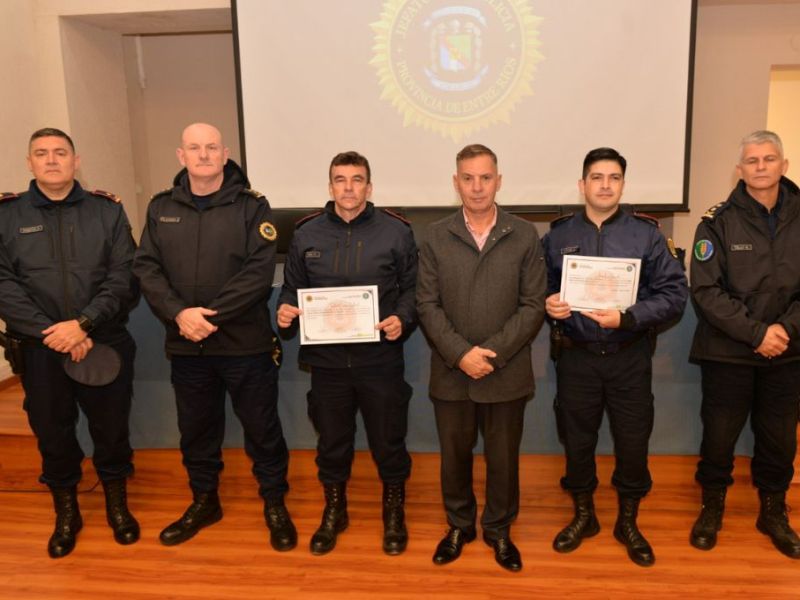 La Policía de Entre Ríos capacitó a su personal en investigación de incendios