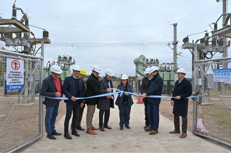 Los gobernadores de Entre Ríos y Santa Fe inauguraron en General Ramírez una Subestación Transformadora