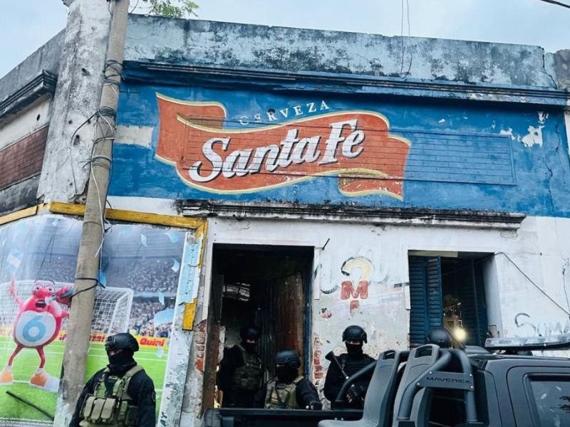 Así quedó La Casona en Santa Fe tras la usurpación