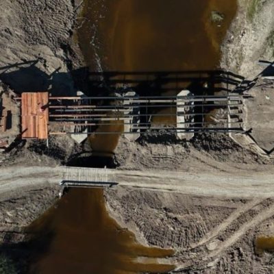 Ruta Provincial 10: se reconstruye el puente sobre el Arroyo Cululú