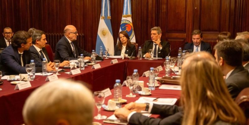 Mahiques y Rosatti reciben a presidentes de cámaras federales para debatir vacantes y el sistema acusatorio