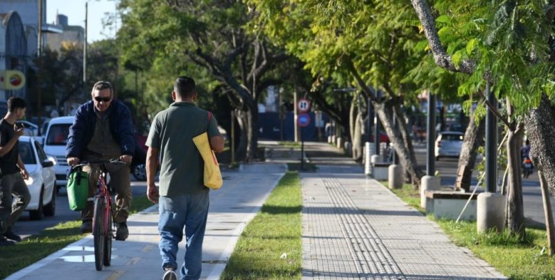 Con un 88% de avance, la obra del cantero central en Aristóbulo del Valle de Santa Fe entra en su etapa final