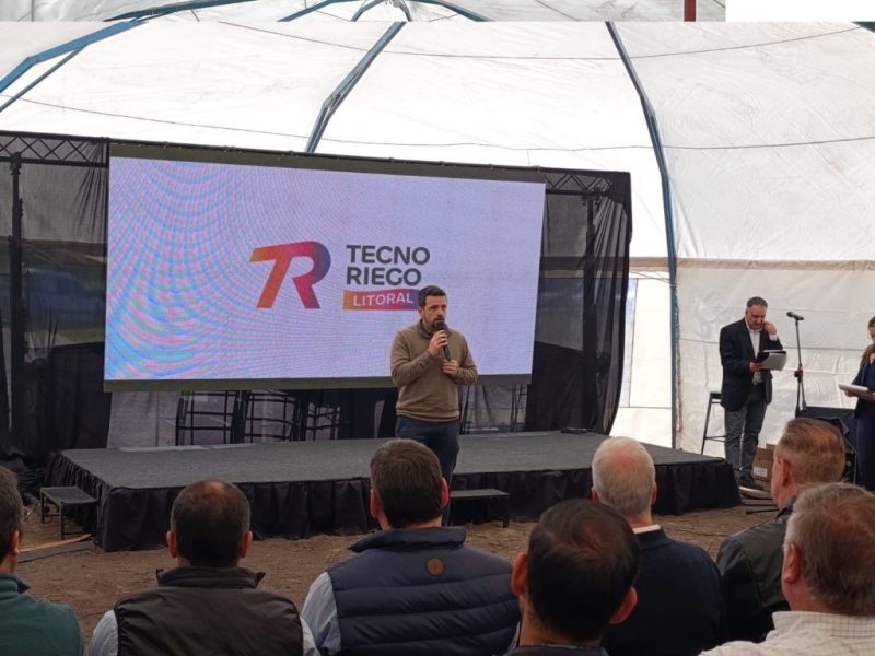 Cómo aprovechar el recurso hídrico para producir más y mejor, eje de la TecnoRiego 2026 en Avellaneda