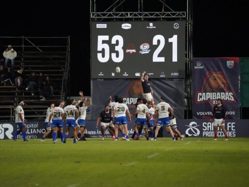 Súper Rugby Américas: Capibaras está cada vez mejor, clara victoria ante Yacaré XV en Sauce Viejo