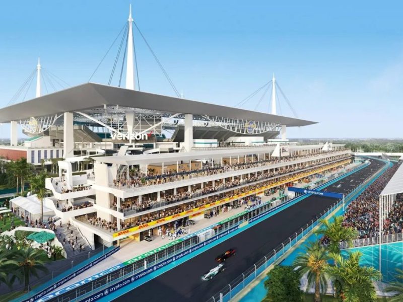 El Gran Premio de Miami vuelve a escena con un circuito veloz, urbano y exigente alrededor del Hard Rock Stadium