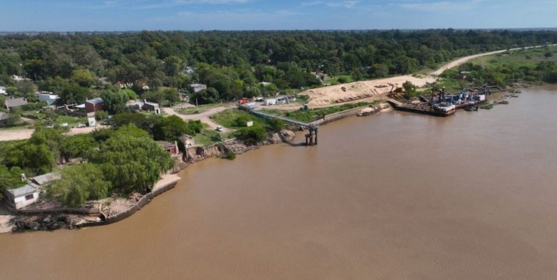 Riesgo hídrico: Fernández reclama acelerar las obras del terraplén Garello