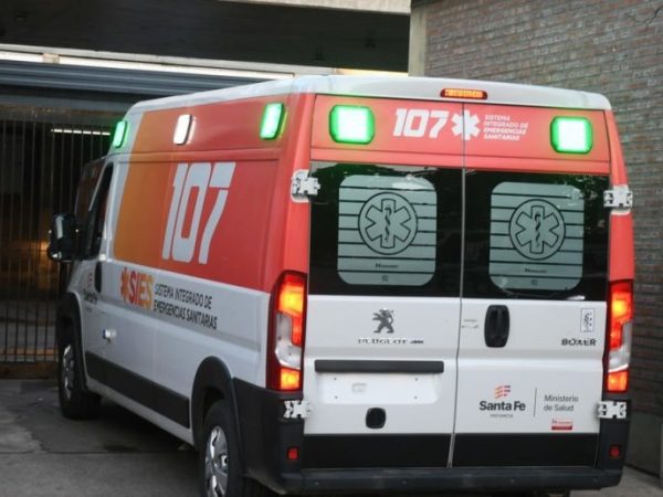 Obrero grave tras caer de un tercer piso en una obra de la ciudad de Santa Fe