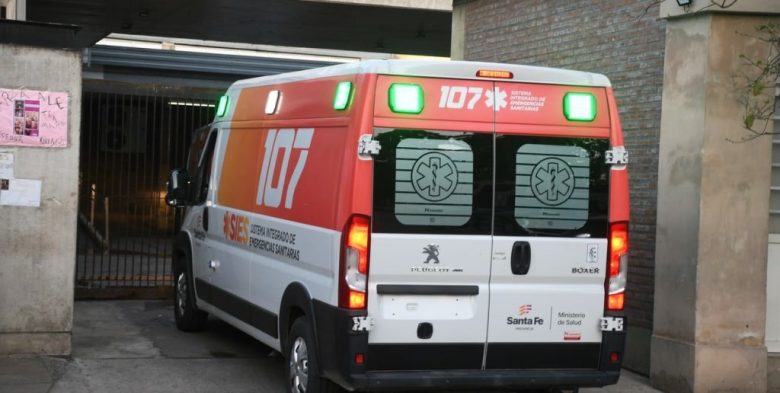 Obrero grave tras caer de un tercer piso en una obra de la ciudad de Santa Fe