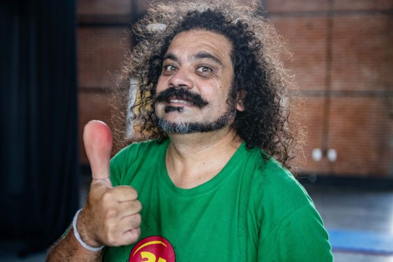 Galupa, una vida de payasadas