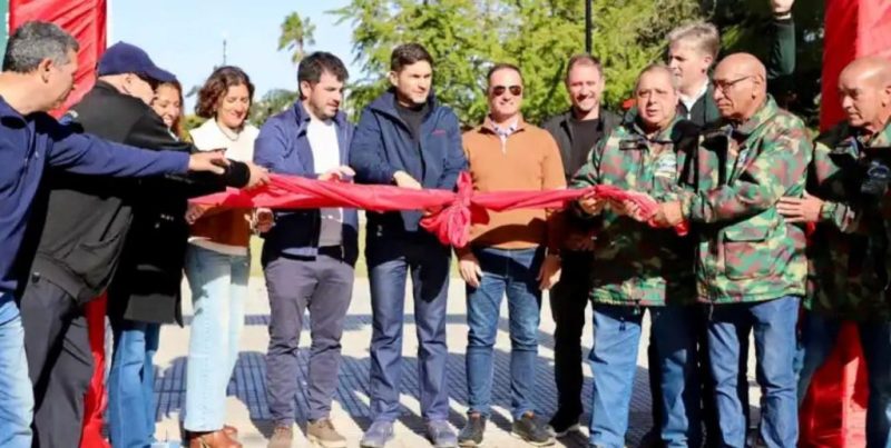 El intendente Chiarella destacó que la remodelación de la Plaza San Martín impulsa la transformación de Venado Tuerto
