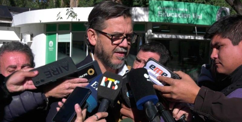 Mastropaolo defendió a inspectores municipales tras incidente en control de tránsito en barrio Candioti Norte, Santa Fe