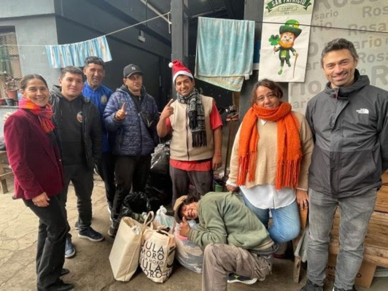Rosario recibió cientos de donaciones destinadas a personas en situación de calle