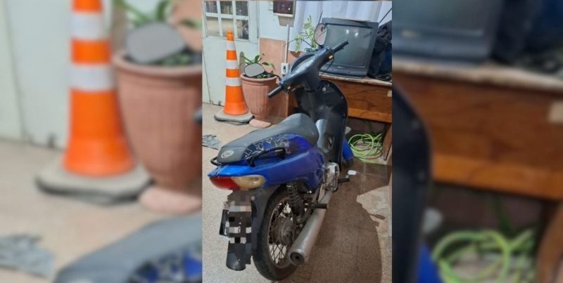 Santo Tomé: recuperaron una motocicleta pocas horas después de haber sido robada