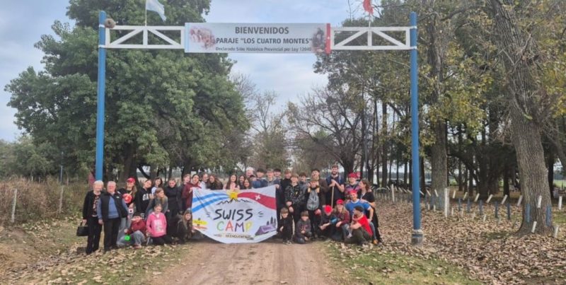 San Jerónimo Norte fue sede de un encuentro nacional donde jóvenes revalorizaron la inmigración suiza