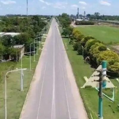 San Eduardo inicia la pavimentación de calles con fondos provinciales