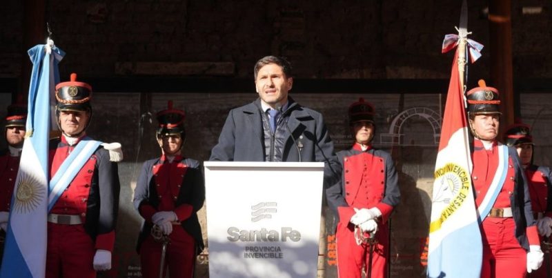 Maximiliano Pullaro: «Las ideas del Brigadier López siguen vigentes ante el reparto inequitativo de recursos nacionales»