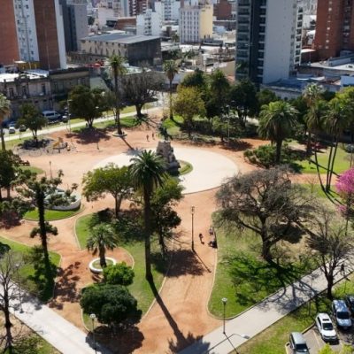 Vecinos de Santa Fe eligieron el proyecto para la renovación de la Plaza San Martín