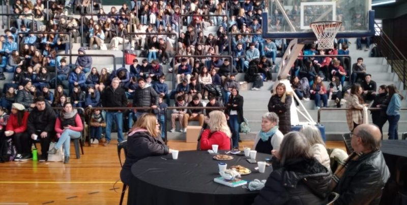 El Concejo Joven y el Concejo Municipal de Santa Fe dialogaron en el CEF 29