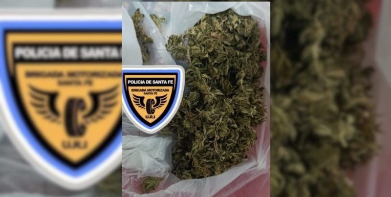 Demoran a mujer que dijo ser abogada con marihuana en un control de la Policía de Santa Fe