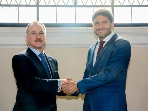 Pullaro y Embajador de Estados Unidos en Santa Fe: seguridad y la Hidrovía, focos para atraer inversiones