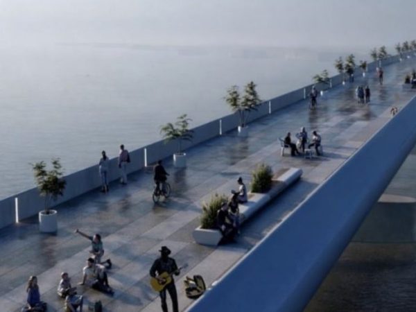 El intendente Poletti precisó cuándo se licitará el nuevo puente en la Laguna Setúbal de Santa Fe