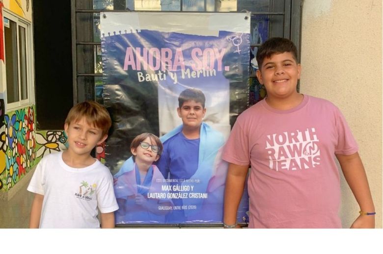 Se proyecta en Gualeguaychú “Ahora soy Bauti y Merlín”