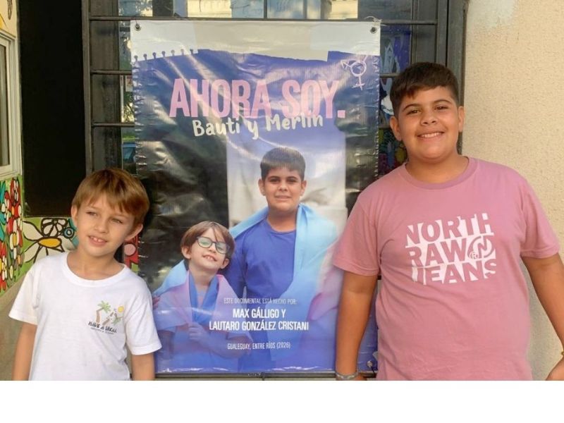 Se proyecta en Gualeguaychú “Ahora soy Bauti y Merlín”