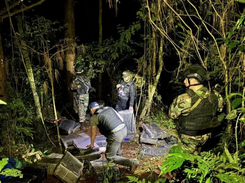 Secuestraron más de 600 kilos de marihuana cerca del río Paraná