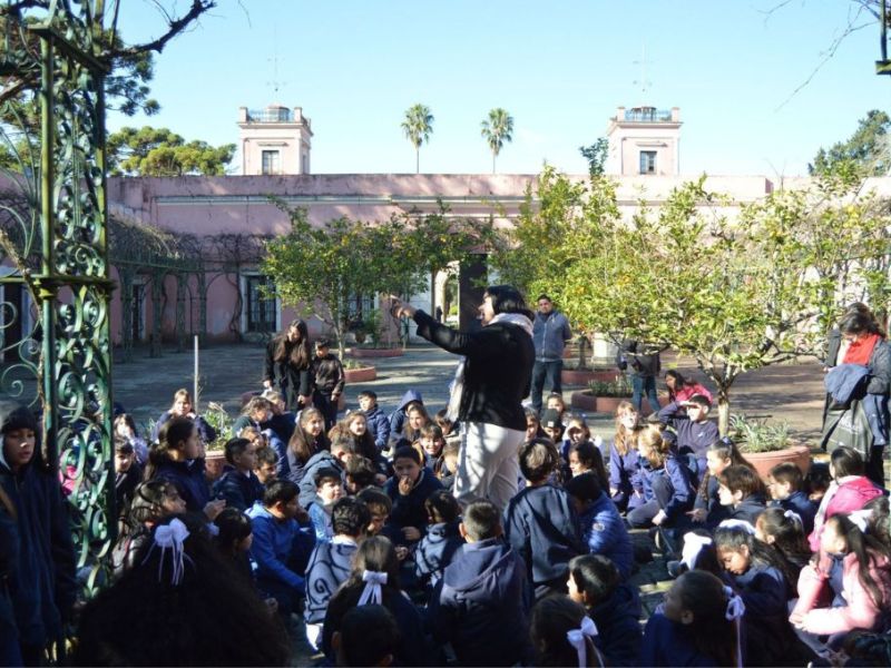 En el Palacio San José celebraron el Día de la Bandera con un festival que reunió a toda la comunidad