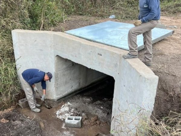 Ramona: obras de refuerzo en el Canal Central para optimizar el manejo de excedentes hídricos