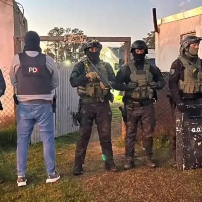 Importante operativo en Venado Tuerto: incautaron armas, droga y hubo 10 detenidos