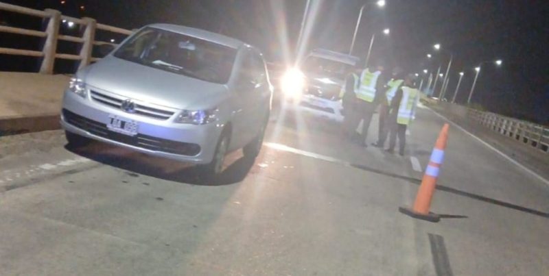 Hallaron con vida al hombre buscado tras el abandono de un auto sobre el puente Colastiné