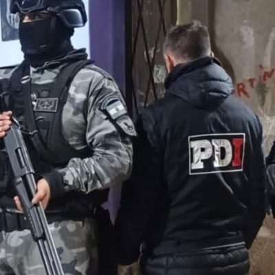 Más de 20 allanamientos simultáneos de la PDI en barrio San Lorenzo, Santa Fe