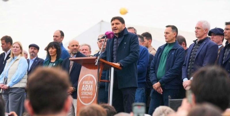 Pullaro reclamó al Gobierno Nacional bajar retenciones y tasas de interés desde AgroActiva 2026