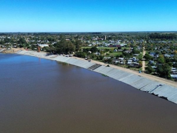 San Javier: ejecutan obra clave para la protección hídrica y la estabilización de barrancas