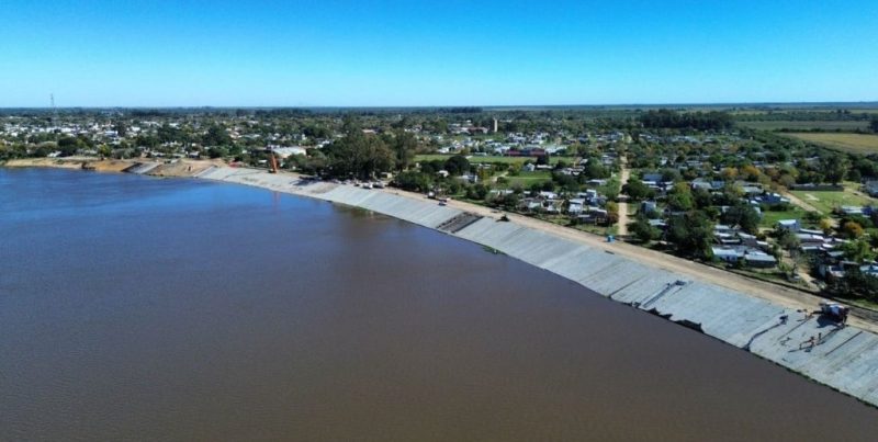 San Javier: ejecutan obra clave para la protección hídrica y la estabilización de barrancas