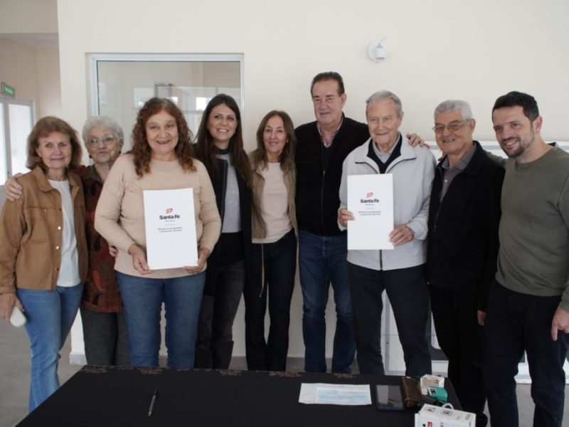 Buenas Prácticas: millonario convenio para fortalecer el trabajo de un hogar de ancianos de Avellaneda